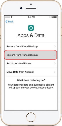 Overfør alt fra iPhone 6 til iPhone X/iPhone 8 (Plus) med iTunes