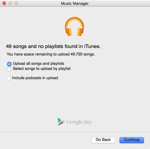 transferir música de iPhone a Android: cargar canciones seleccionadas