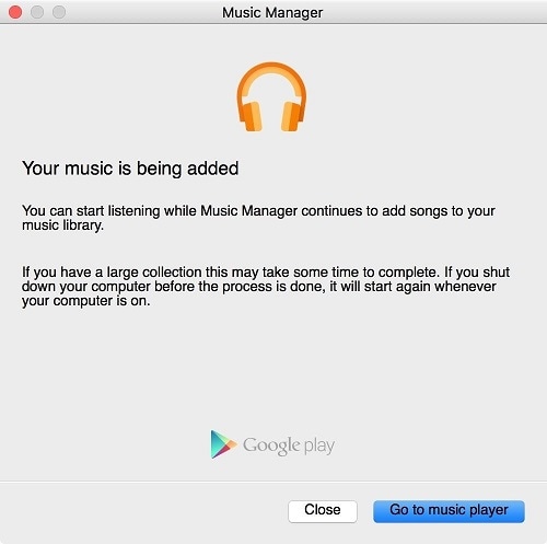 transferir música de iphone a android-importar canciones a Google Music Manager