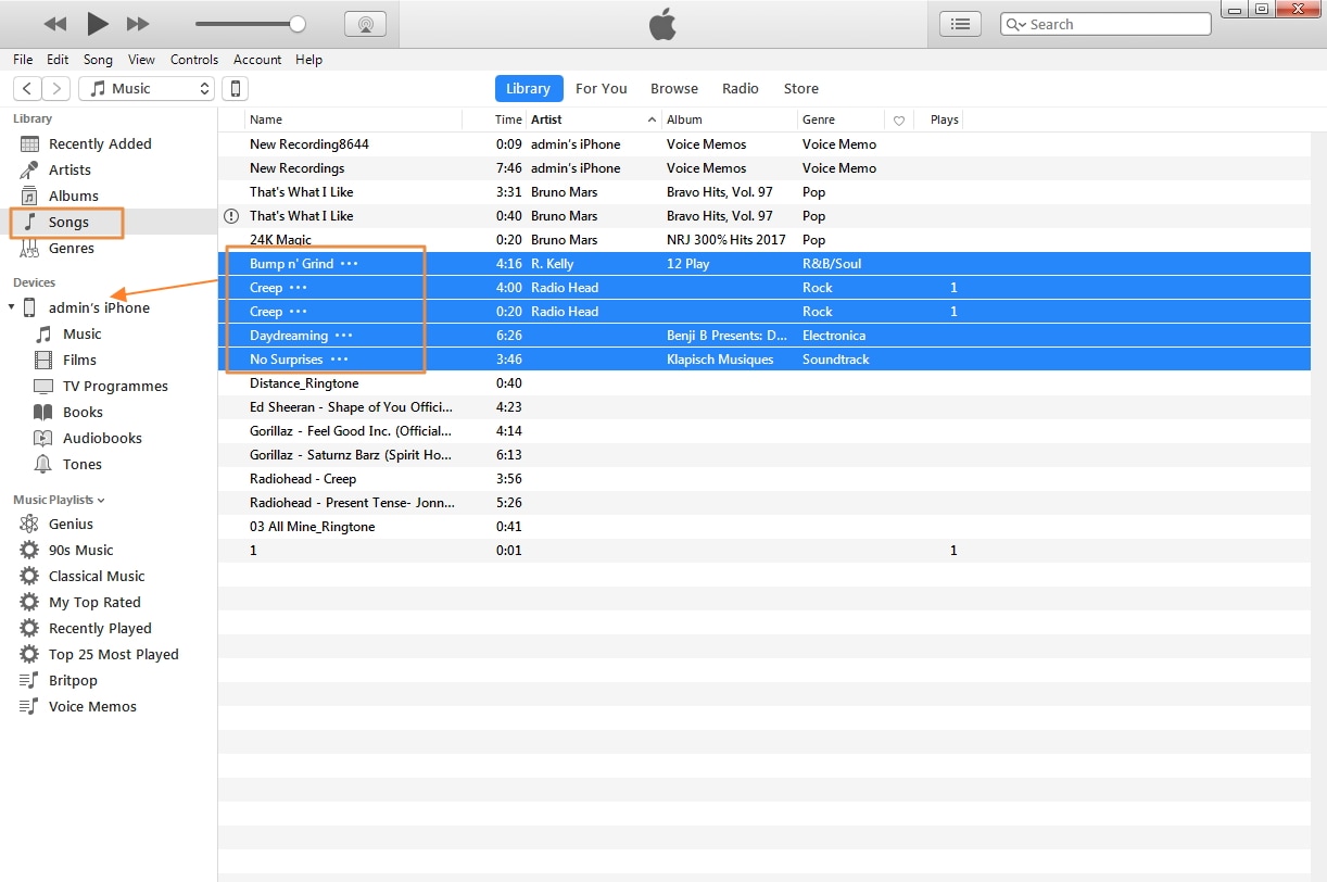 Jak přenést hudbu do iPhone X pomocí iTunes-1