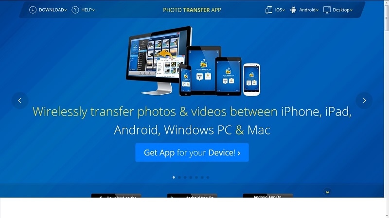 hvordan man overfører billeder fra Android til iphone-Photo Transfer