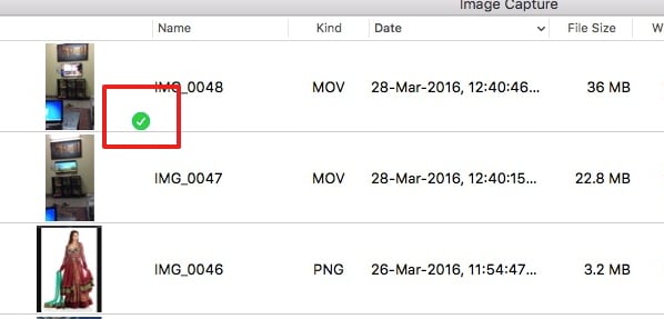 Overfør filmer fra iPad til Mac med Image Capture - Overfør videoer