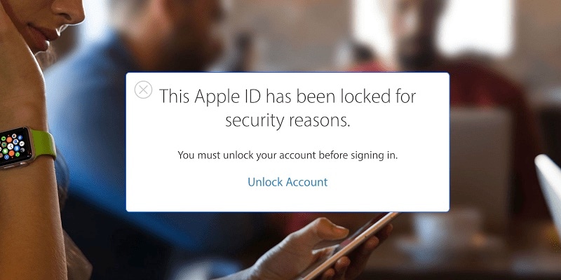 веб-страница Apple ID