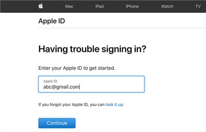 разблокировать Apple ID без номера телефона