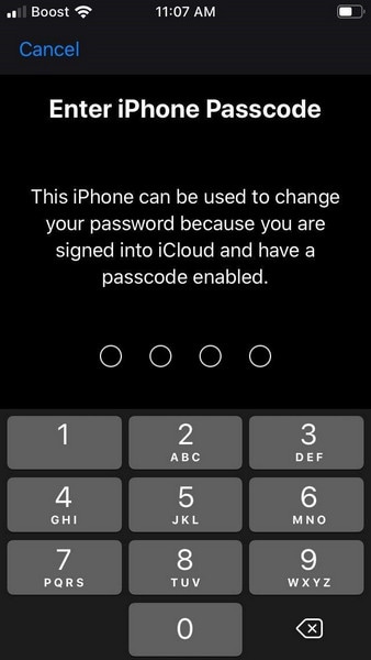 разблокировать Apple ID без номера телефона