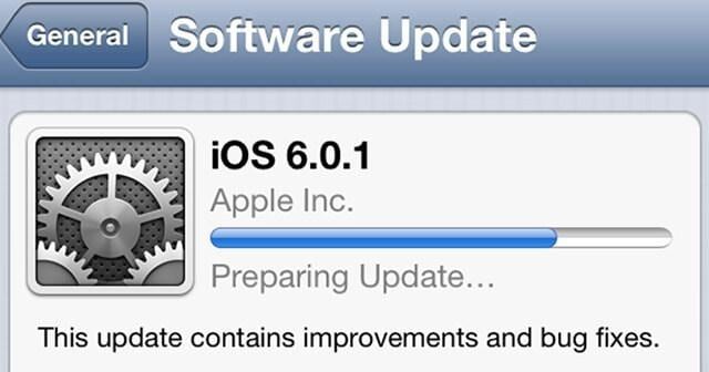 iPhone軟件更新