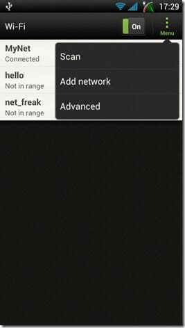 WLAN-Manager Android