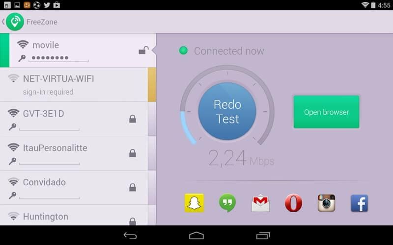 gestionnaire android wifi pour pc