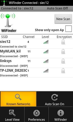 Android WLAN-Manager-App