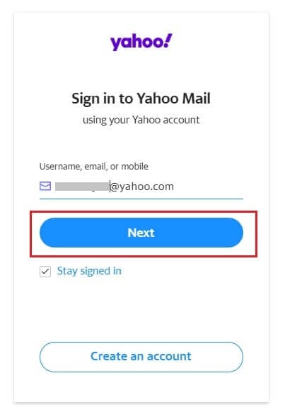 yahoo mail fungerar inte på iphone